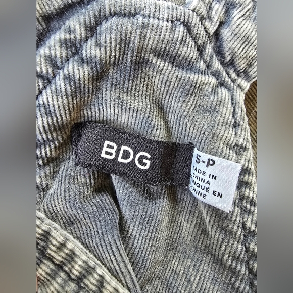 BDG Washed Corduroy Overall Skirt S - Picture 8 of 8